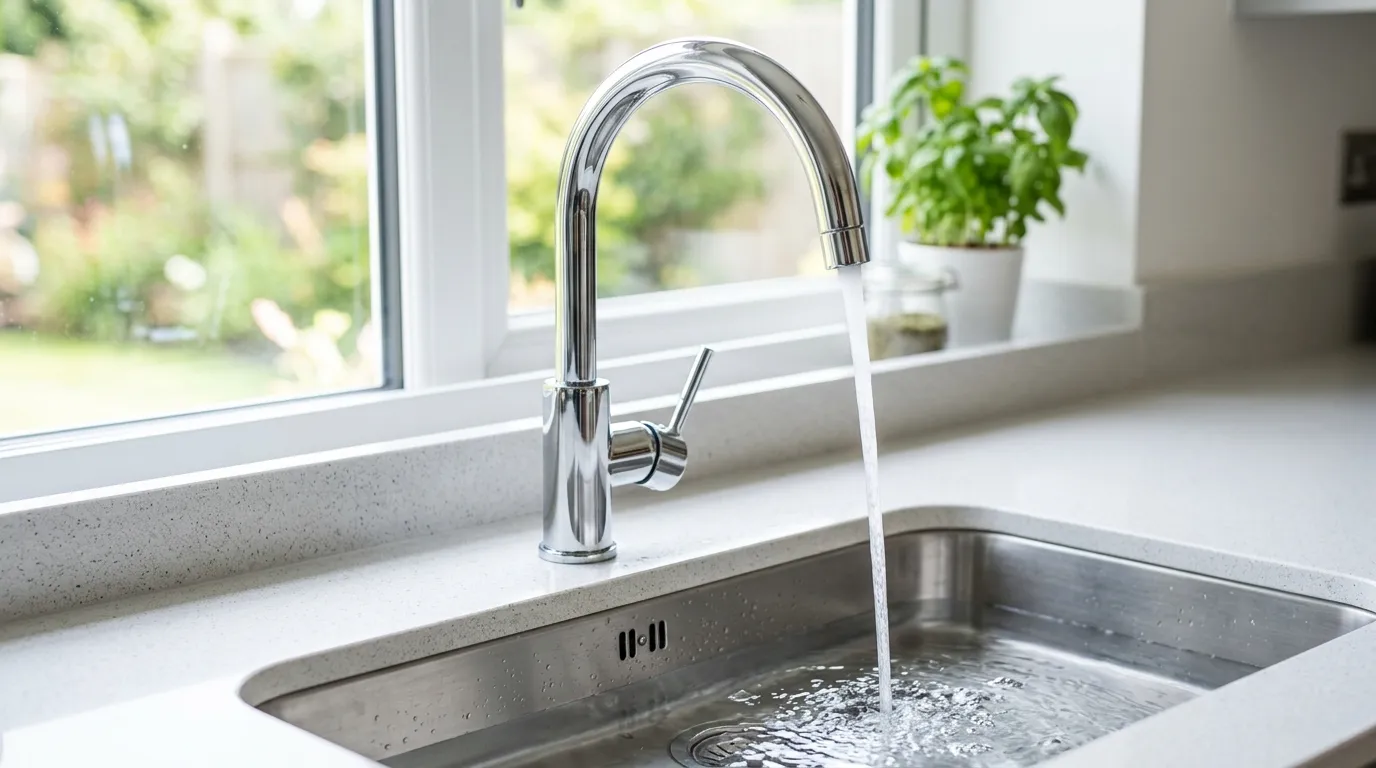 Local Plumbing Master Pros same day plumber fixing a faucet in Utopia, TX